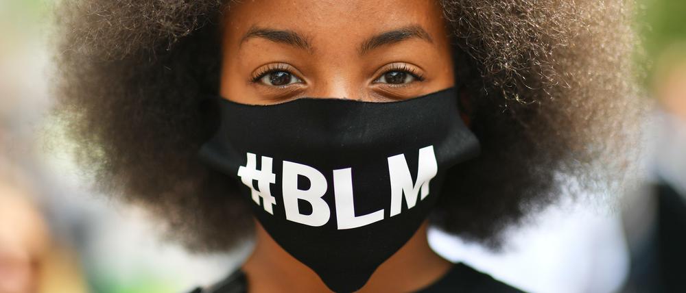 Gegen den antischwarzen Rassismus. Eine Demonstrantin in den USA, 25. Mai.
