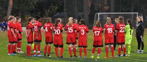 Endlich wieder Fußballtraining: Die Spielerinnen des Landeskaders freuen sich über die Entscheidung des Senats.