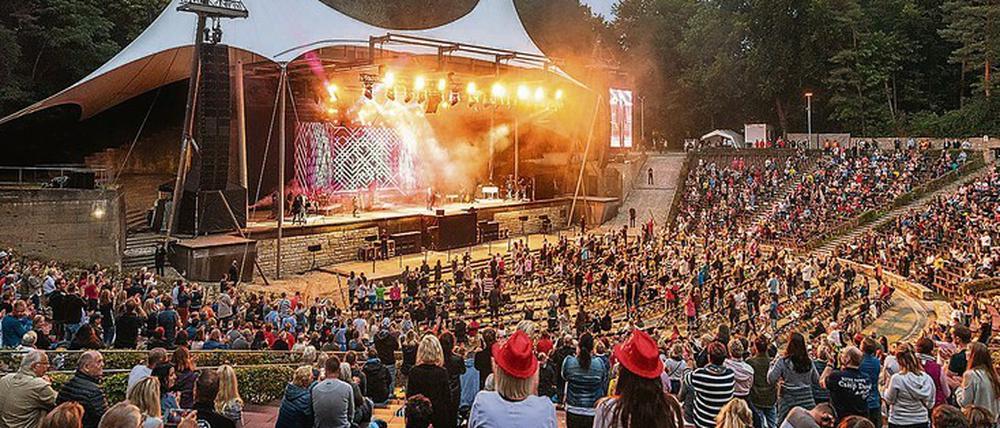 Sieben Konzerte veranstaltete Semmel unter Hygienebedingungen in der Waldbühne Berlin.