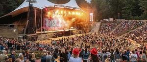 Sieben Konzerte veranstaltete Semmel unter Hygienebedingungen in der Waldbühne Berlin.