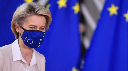 Die Präsidentin der Europäischen Kommission Ursula von der Leyen (CDU).