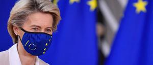 Die Präsidentin der Europäischen Kommission Ursula von der Leyen (CDU).