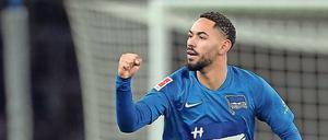 Wieder dabei. Hertha setzt auf die Power von Matheus Cunha. Foto: Stache/dpa