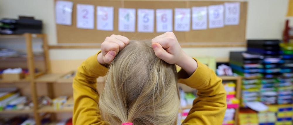 Fast ein Drittel der Grundschulkinder in Berlin hat Probleme mit Mathematik.