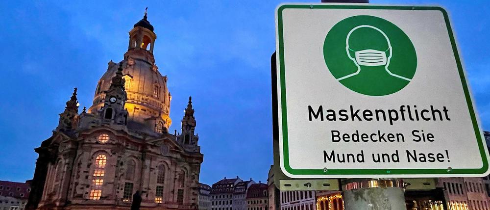Die Dresdner „Querdenken“-Demo wurde zuvor verboten.