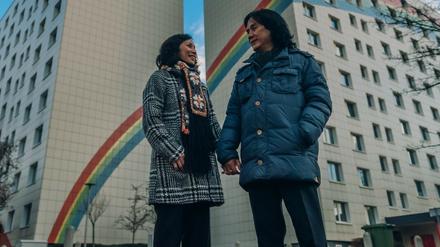 Hung Manh Le und Hoa Phuong Tran, Lehrer für vietnamesische Musik an der Musikschule Lichtenberg.