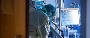 Die Intensivstation des Universitätsklinikums Greifswald.