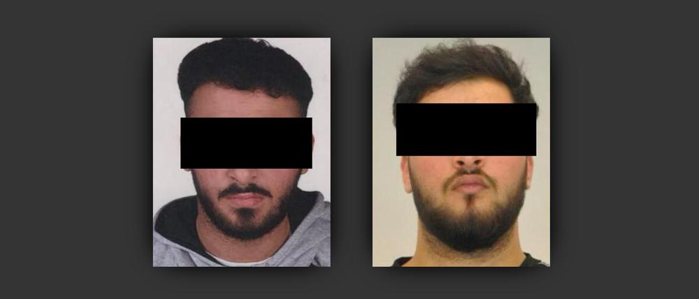 Die Polizei hat den gesuchten M. (r.) festgenommen, sein Bruder A. M. ist noch auf der Fluchht.