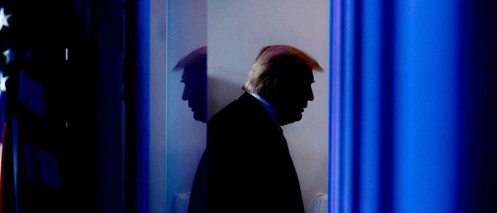 US-Präsident Donald Trump (am 17. April im Weißen Haus) 