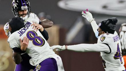 Da war was los! Und Lamar Jackson wurde zum Mann des Spiels. 