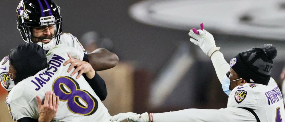 Da war was los! Und Lamar Jackson wurde zum Mann des Spiels. 