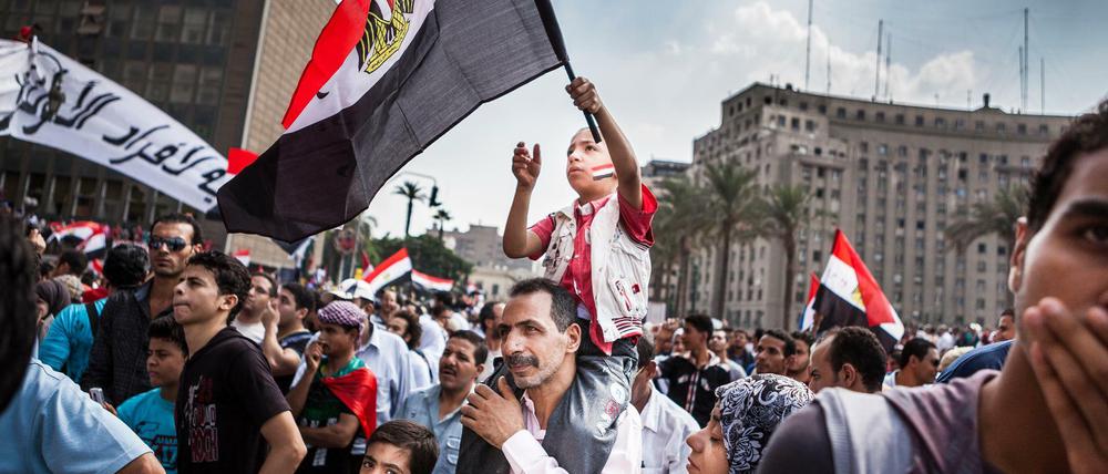 Tag des Zorns. Am 25. Januar 2011 beginnt in Ägypten die Revolte gegen das Regime von Diktator Hosni Mubarak.