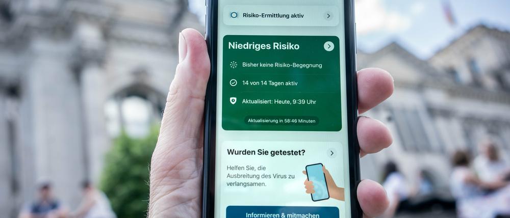 Corona-Warn-App: Die Bewertung und Anzeige der Risikokontakte ändert sich.