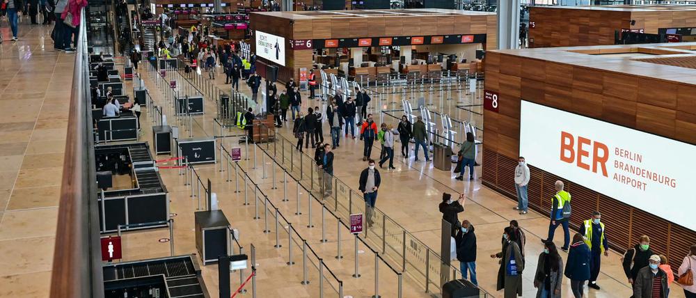 Reicht erst mal für den Betrieb: das Terminal 1 des Hauptstadtflughafens Berlin-Brandenburg.