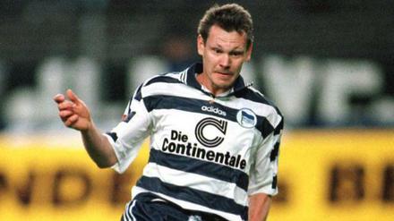 Das waren noch Zeiten. Bei Hertha wurde auch mal ein "C" auf der Brust getragen.