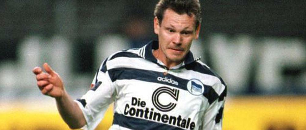 Das waren noch Zeiten. Bei Hertha wurde auch mal ein "C" auf der Brust getragen.