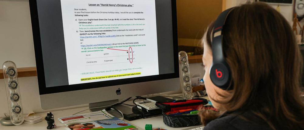 Nicht immer läuft Homeschooling reibungslos ab.