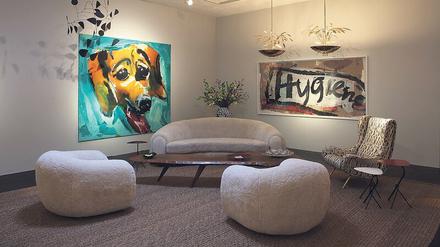 Die Art Cologne wurde kurzfristig abgesagt, die Berliner Galerie Friese zog mit ihrer Kunst daraufhin in den Showroom eines Kölner Interior-Designers.