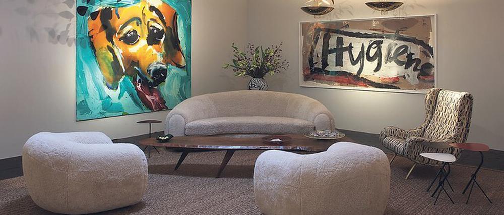 Die Art Cologne wurde kurzfristig abgesagt, die Berliner Galerie Friese zog mit ihrer Kunst daraufhin in den Showroom eines Kölner Interior-Designers.