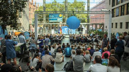 Wird es mal wieder so schön? Siegerehrung 2019 im Lichthof des Auswärtigen Amtes 