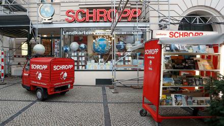 Die Reisebuchhandlung Schropp eines der ältesten Unternehmen der Stadt.