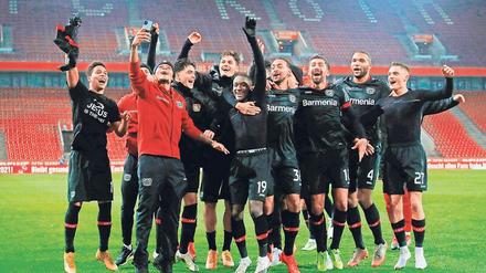 Mit Ehrgeiz und Elan. Bayer Leverkusen geht selbstbewusst in das Spitzenspiel gegen den FC Bayern. 