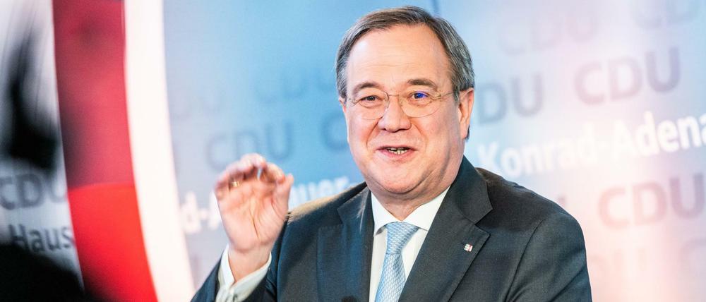 Der Ministerpräsident von Nordrhein-Westfalen Armin Laschet (CDU).