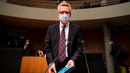 1Thomas de Maiziere, ehemaliger Innenminister, im Untersuchungsausschuss zum Anschlag am Breitscheidplatz.