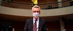 1Thomas de Maiziere, ehemaliger Innenminister, im Untersuchungsausschuss zum Anschlag am Breitscheidplatz.