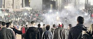 Tatort Domplatte: Eine Szene aus der Silvesternacht von Köln 2015/16.
