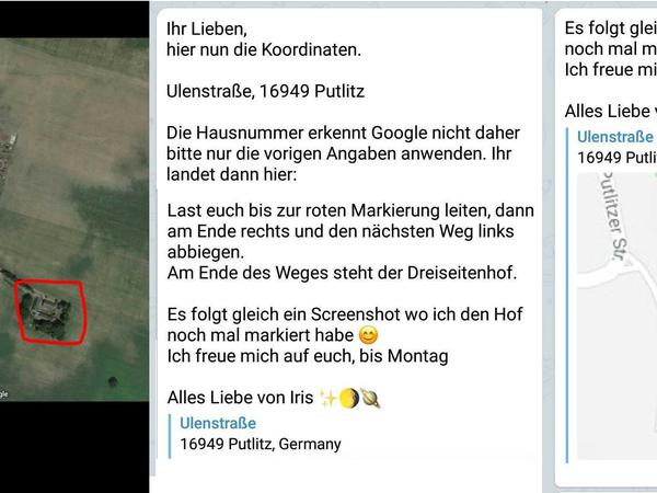 Die Einladung zur Feier der Anastasianer.