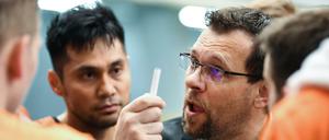 BR Volleys-Trainer Cedric Enard sieht seine Mannschaft auf einem „guten Weg" und verbreitet vorsichtigen Optimismus.