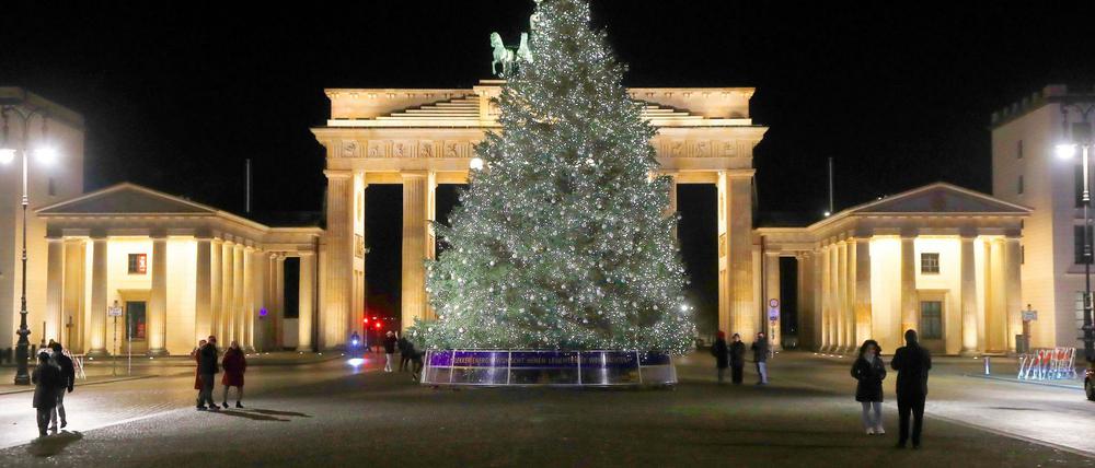Wer sich nicht in volle Züge quetschen möchte, genießt die weihnachtliche Stimmung lieber in Berlin.