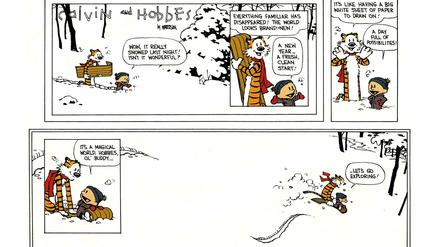 Finale: Der letzte Strip vom 31. Dezember 1995.