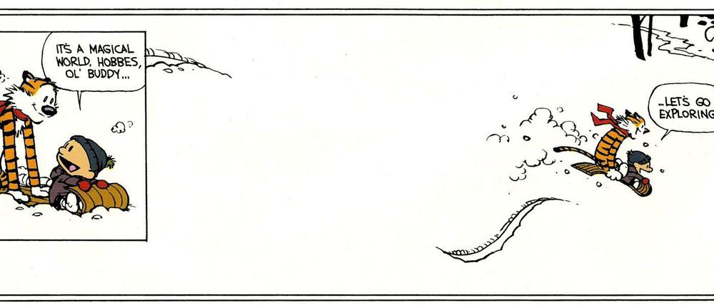 Finale: Der letzte Strip vom 31. Dezember 1995.