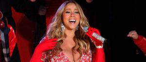 Mariah Carey bei einem Weihnachtsauftritt (Archivbild).