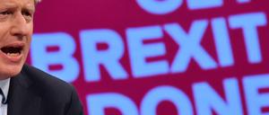 Der britische Premier Boris Johnson (Archivbild vom 2. Oktober 2020)