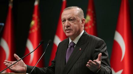 Recep Tayyip Erdogan, Präsident der Türkei (Archivbild) 