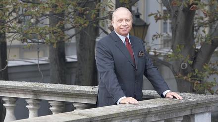 Bayer in Preußen. Jürgen Leibfried gilt als einer der größten Bauunternehmer Berlins. Seine Bauwert AG sitzt am Ku’damm.