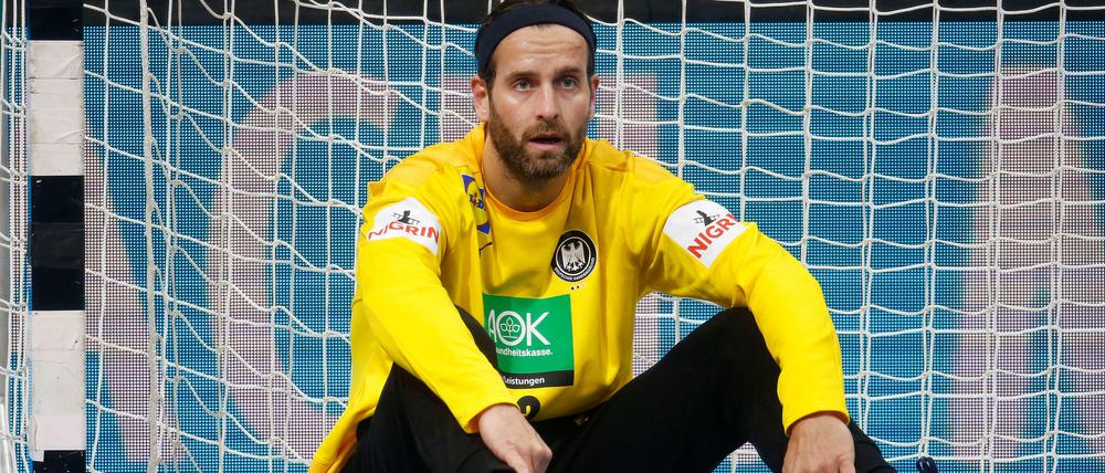 Füchse-Torwart Silvio Heinevetter hat sicherlich schon schönere Saisons erlebt.