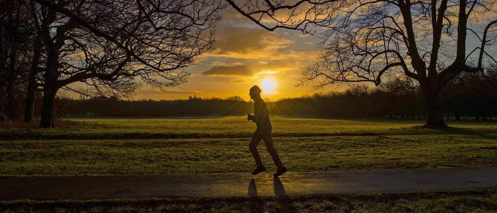 Weil fast alles dicht ist, ist der Spaziergang im Park oder um den See eine das Gemüt aufhellende Alternative.