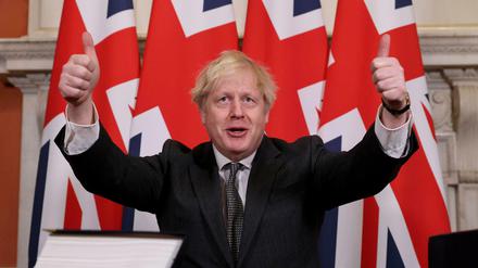 Der britische Premierminister Boris Johnson. 