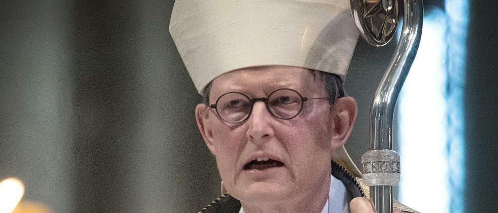 An Taten muss er seine Worte messen lassen. Kardinal Rainer Maria Woelki im Kölner Dom.