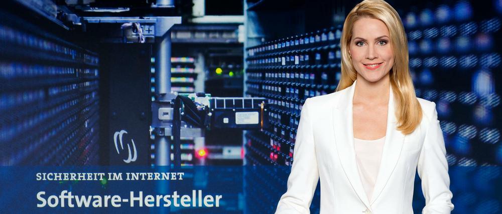 Der Glaube an die "Tagesschau" (hier mit Judith Rakers) - gilt das für gesamtdeutsches Publikum?