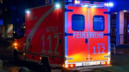 Ein Rettungseinsatz in Berlin.
