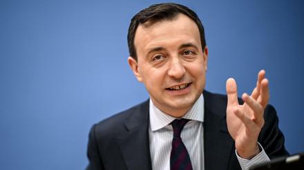CDU-Generalsekretär Paul Ziemiak sieht in den Grünen, nicht in der SPD, den größten Konkurrenten.