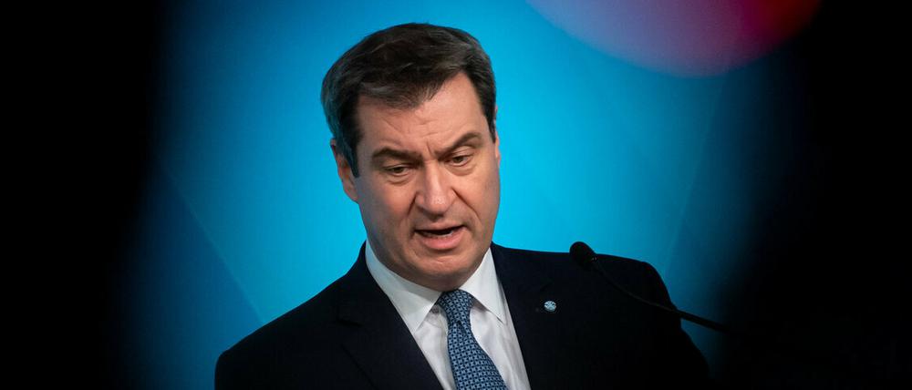 Bayerns Ministerpräsident Markus Söder (CSU) hat sich klar für eine Lockdown-Verlängerung positioniert.