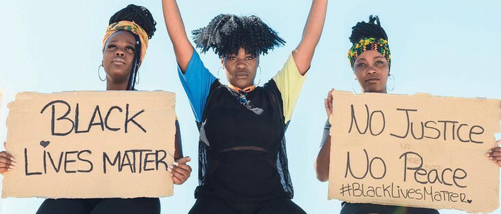 Zeichen setzen. Black Lives Matter ist seit 2013 aktiv.