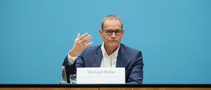 Berlins Regierender Bürgermeister Michael Müller (SPD).