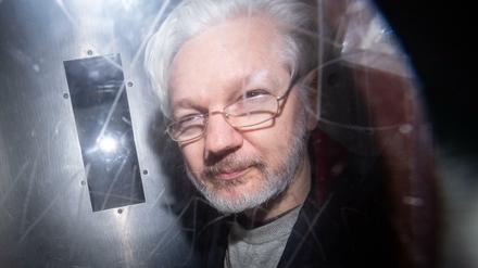 Der Wikileaks-Gründer Julian Assange 